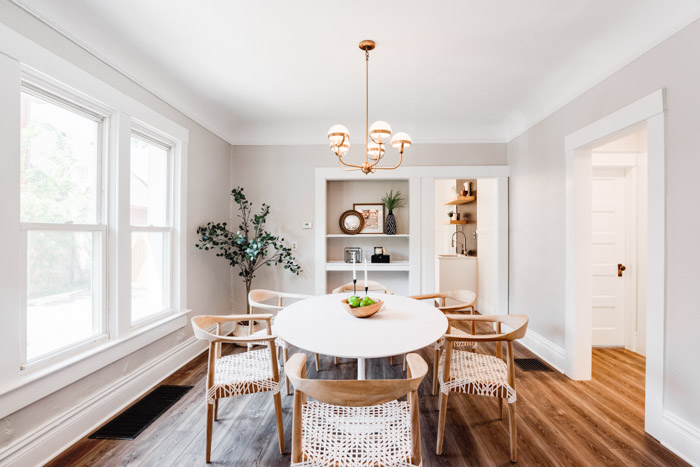 Transitional Dining Room favorite stage