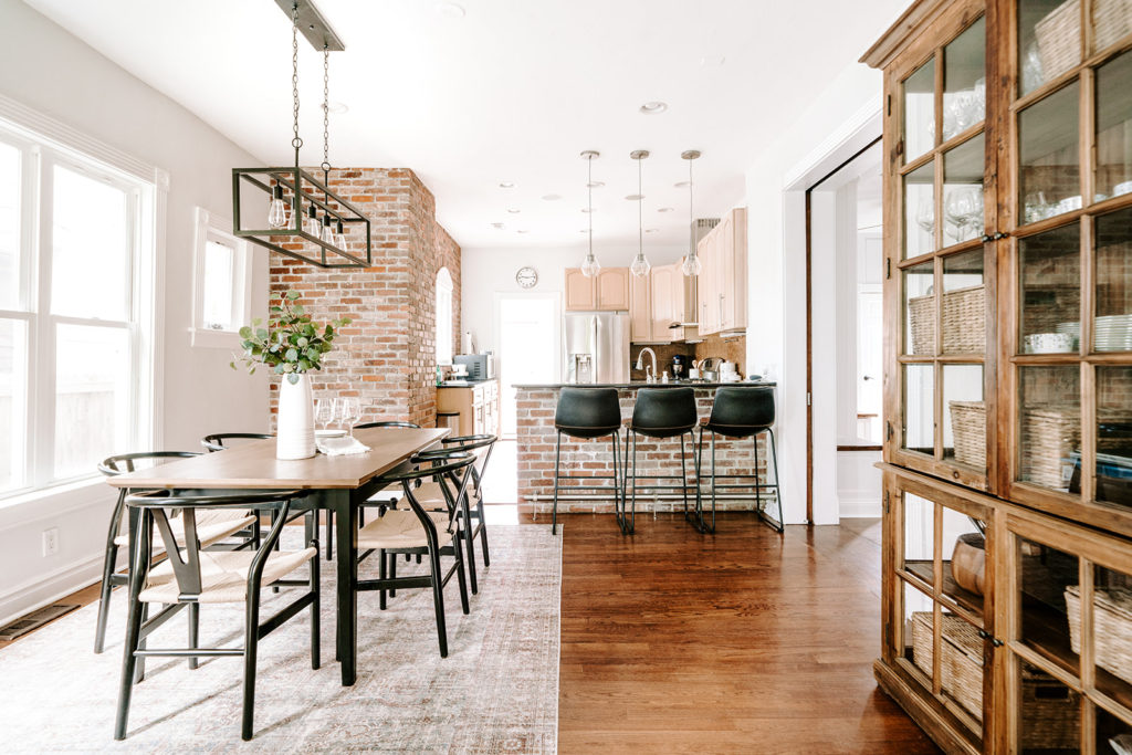 Transitional dining room favorite stages