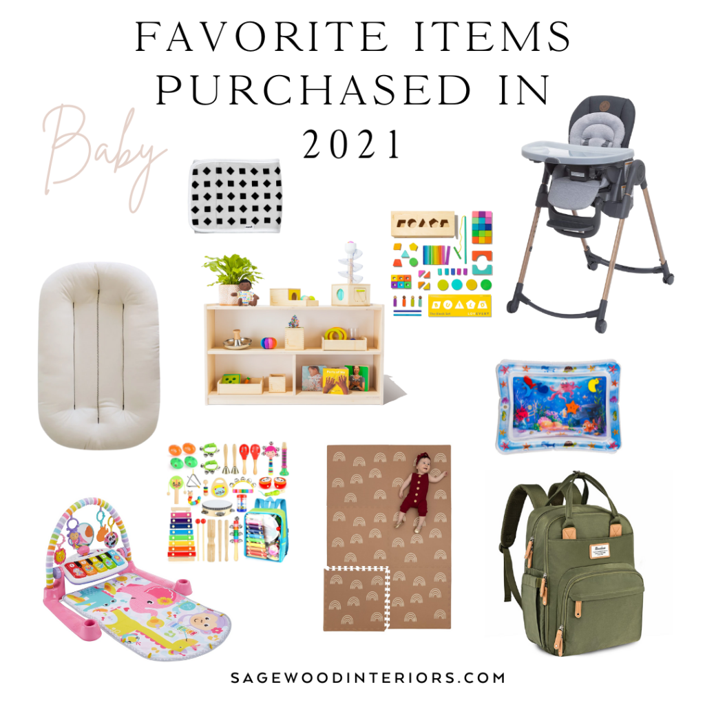 Favorite baby items purchased in 2021