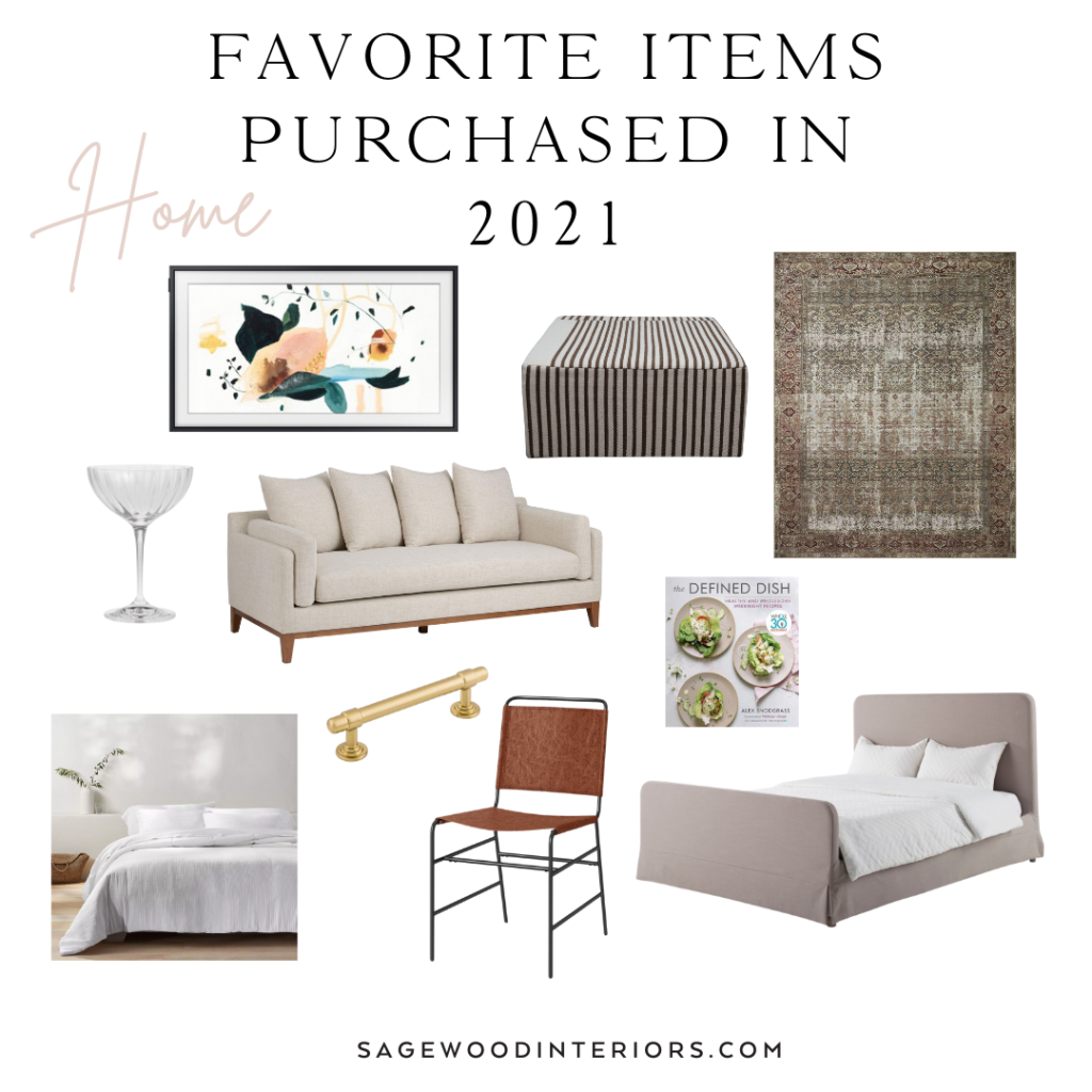 Favorite homes items purchased in 2021